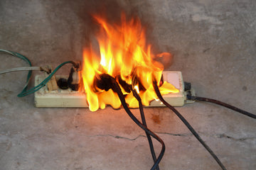Electronics explode and catch fire if they're